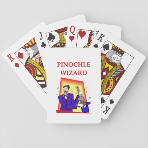 pinochle poker cards