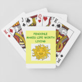 Personalized pinochle cards sale