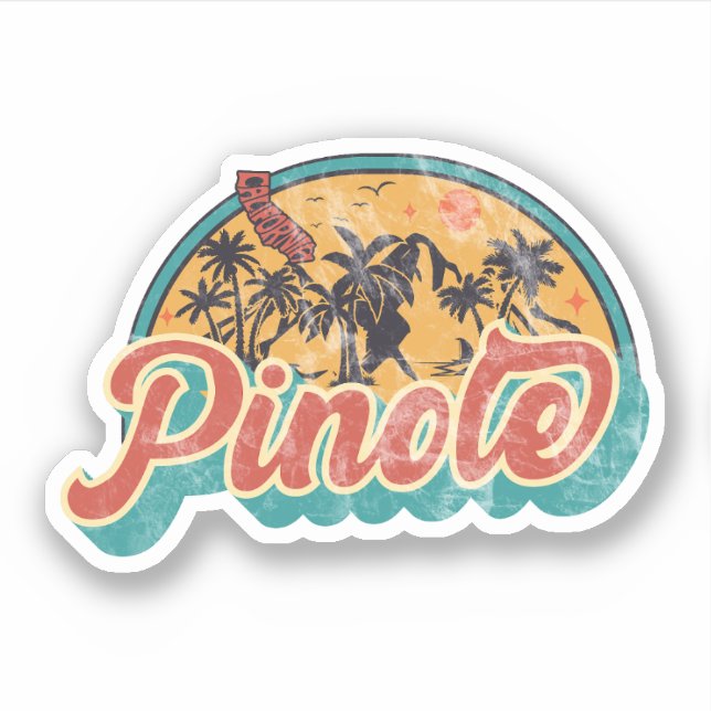 Pinole, California Sticker (Front)