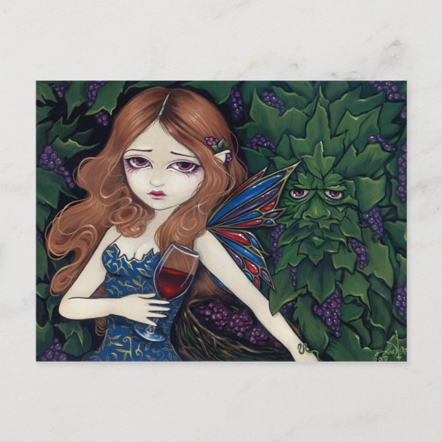 "Pinot Noir" Postcard (Front)