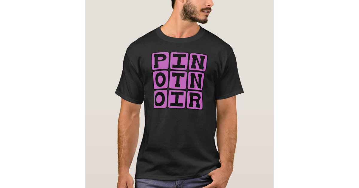 pinot noir t shirt