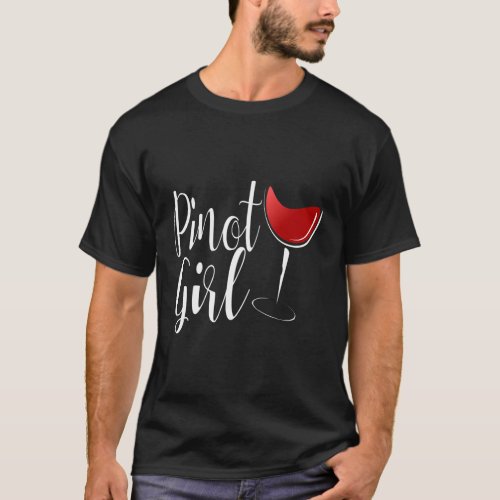 Pinot Pinot Noir Red Wine Drinker T_Shirt