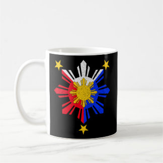 Pinoy Filipino Philippine Flag Sun Coffee Mug