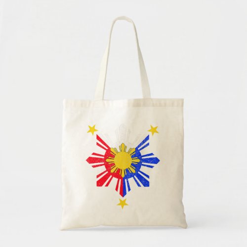 Pinoy Filipino Philippine Flag Sunpng Tote Bag