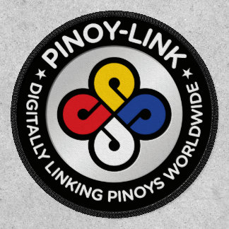 PINOY-LINK Network 4" Round Patch Velcro Back