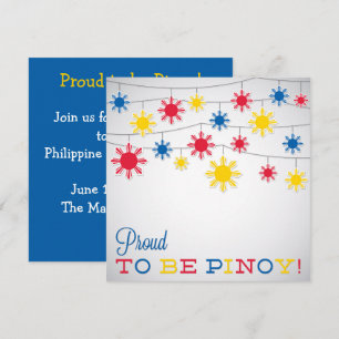 Pinoy Philippine Independence Invitation