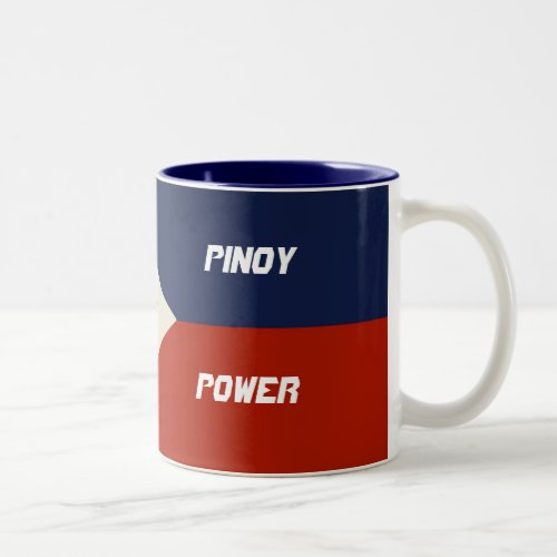 PINOY POWER Two_Tone COFFEE MUG