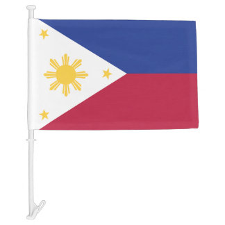 PinoyDesigns "Philippines" Car Flag
