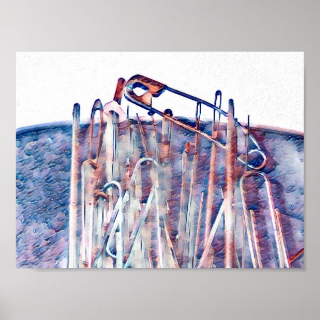 Pins and Needles Poster (Front)