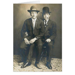 Pinstripe Boys Cards
