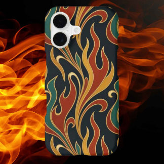 Pinstripe Flames | Hot Rod Phone Case