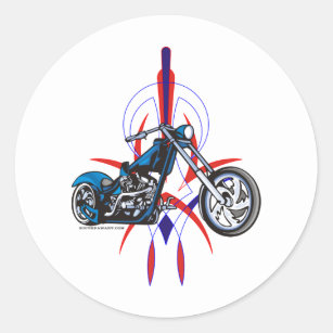 Chopper Motorcycle Stickers - 116 Results