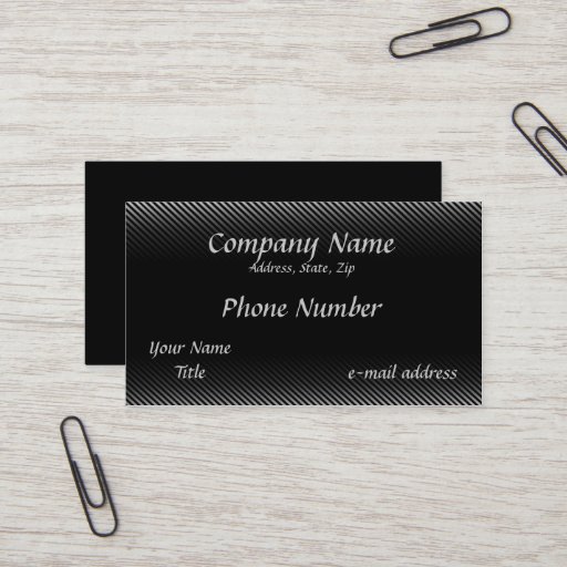 Customizable Pinstripes Business Card Templates