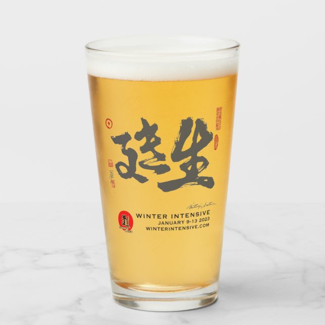 Pint Glass (Front Filled)