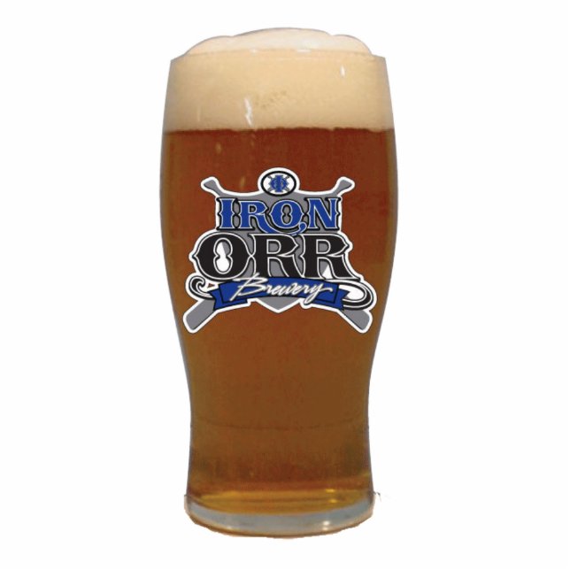 Pint glass statuette (Front)