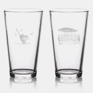 Pint glasses