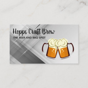 Pint of Beer Cheers Business Card