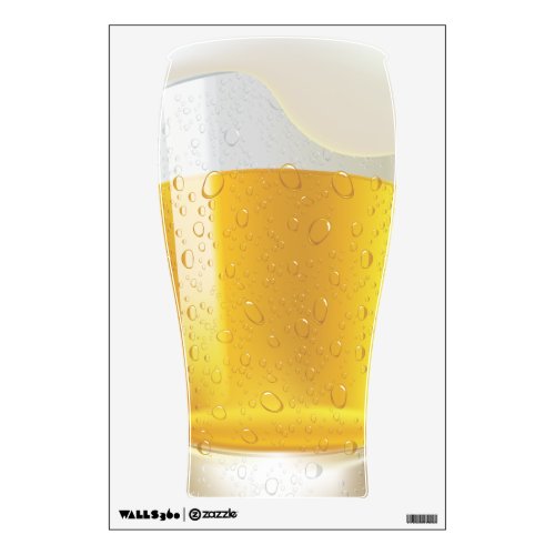 Pint of Lager_Beer Wall Sticker