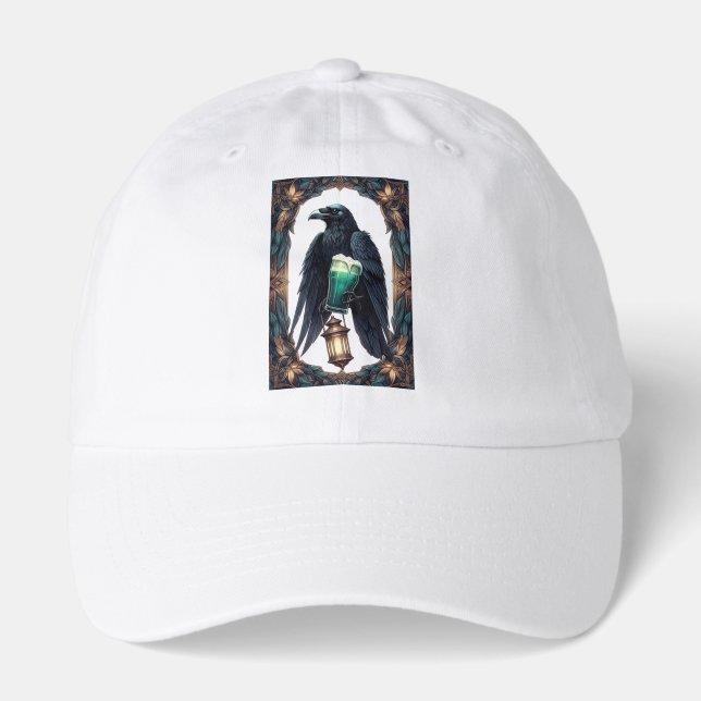 Pint of No Regrets Just Shenanigans Raven T-Shirt Hat (Front)