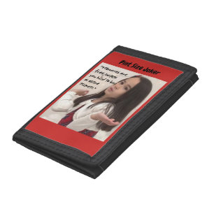 Pint Size Joker: Ticket For Your Memories Tri-fold Wallet