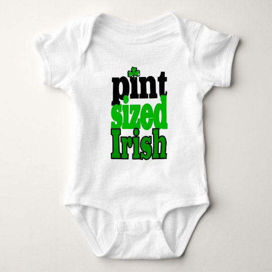 Pint Sized Irish Baby Bodysuit