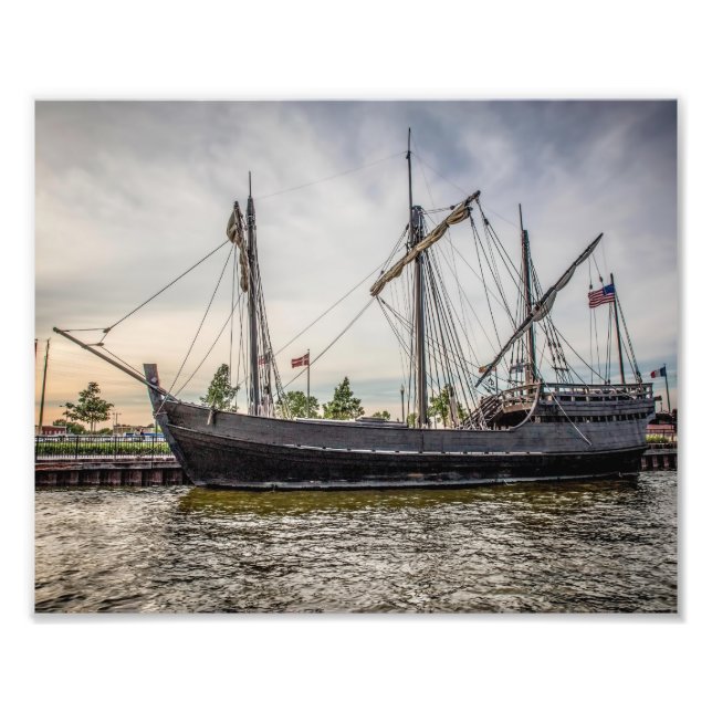 Pinta Replica Ship Photography Print (Front)