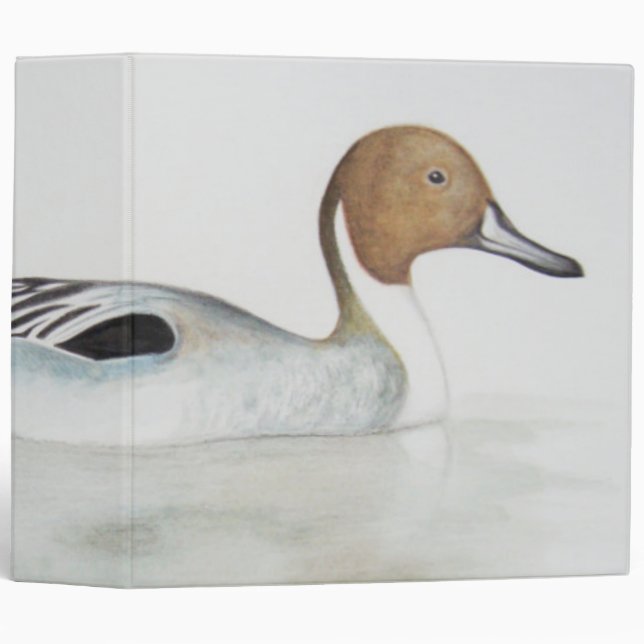 Pintail Duck 2011 3 Ring Binder (Front/Spine)
