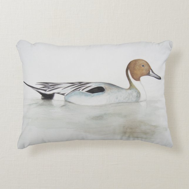 Pintail Duck 2011 Accent Pillow (Front)