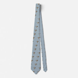 Pintail Duck in Flight Tie (Printed on back too)