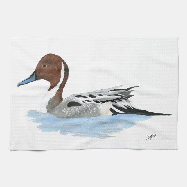 Pintail Duck Kitchen Towel (Horizontal)