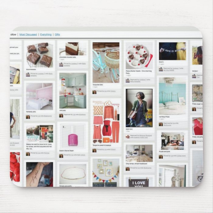 Pinterest Looks of Mousepad