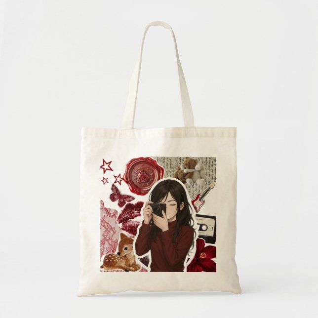 Pinterest vibe tote bag (Front)