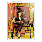 Pinto Amish Horse 8-Bit Art (Front)