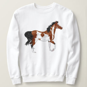 Pinto Arabian Horse Sweatshirt