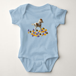 Pinto Colt Running Right Baby Bodysuit
