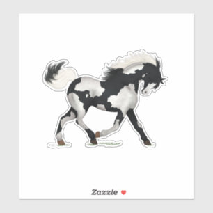 PInto Horse Paint Pony Piebald Overo Equestrian Sticker