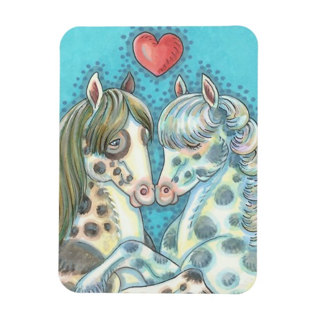 Pinto Pony Passion HORSE MAGNET *Customize (Vertical)