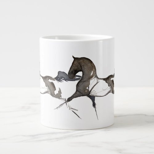 Pinto Sketch Giant Coffee Mug