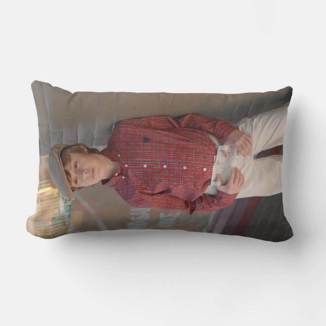 Pinto Waifu Lumbar Pillow (Front)