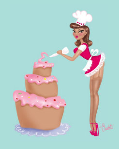 vintage cake posters photo prints zazzle