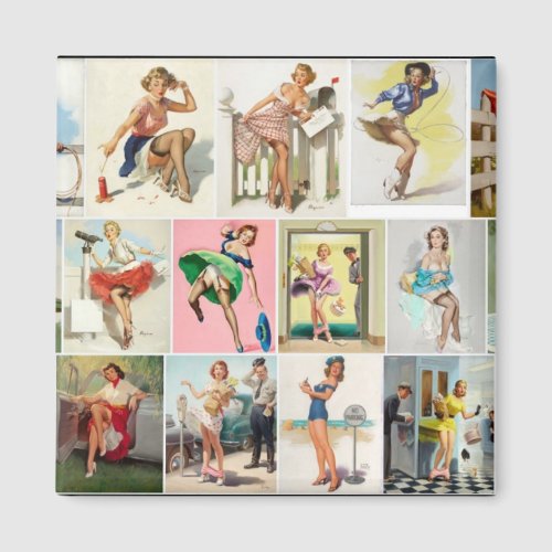 Pinup Collection Pin Up Art Magnet