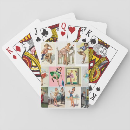 Pinup Collection Pin Up Art Poker Cards