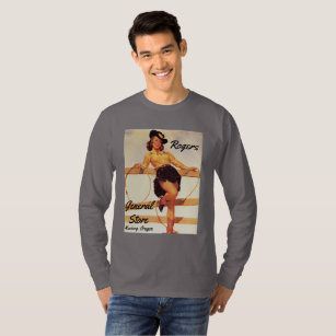 Pinup Cowgirl T-Shirt