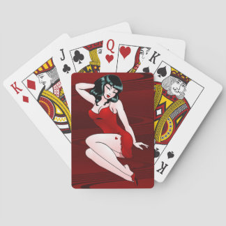 Pinup Girl Cards Retro Tattoo  Pinup Cards