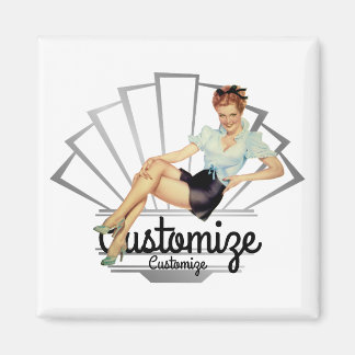 Pinup Girl Magnet