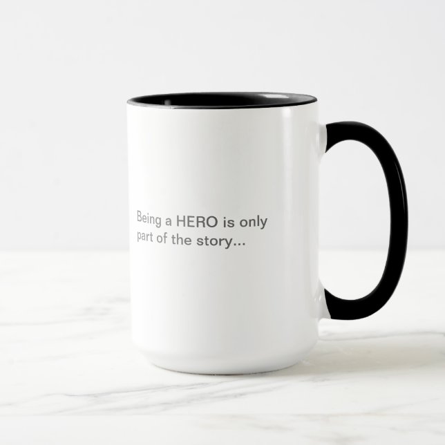 Pinup Girl Mug 'John Ross: American' (Right)