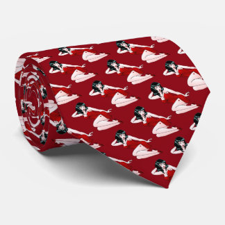 Pinup Girl Tie 50's Pinup Girl Neckties Retro Art