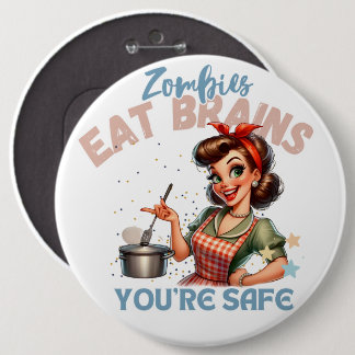 Pinup Lady Vintage Photo Pins Humorous Funny