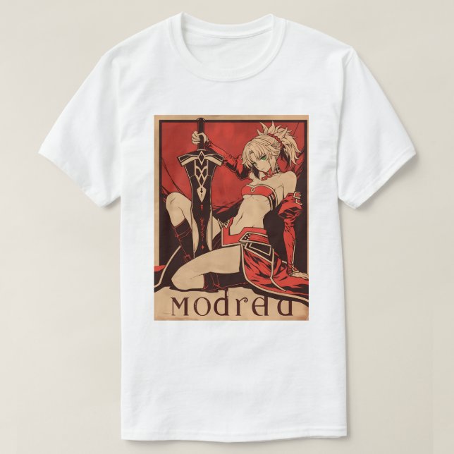 Pinup Mordred 131 T-Shirt (Design Front)