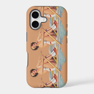 Pinup Women Rowing iPhone Case